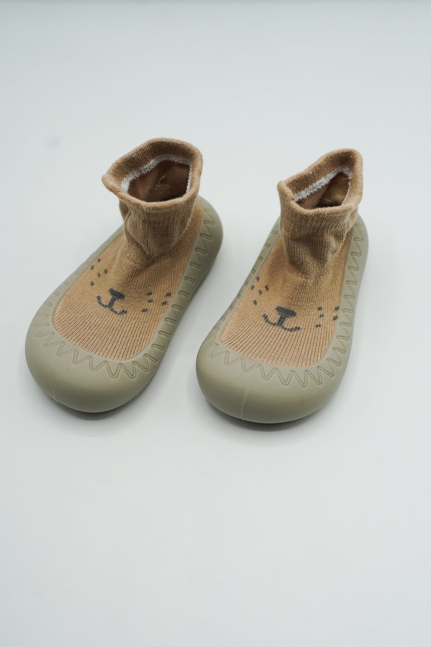 Brown Dotted Dog Shocks