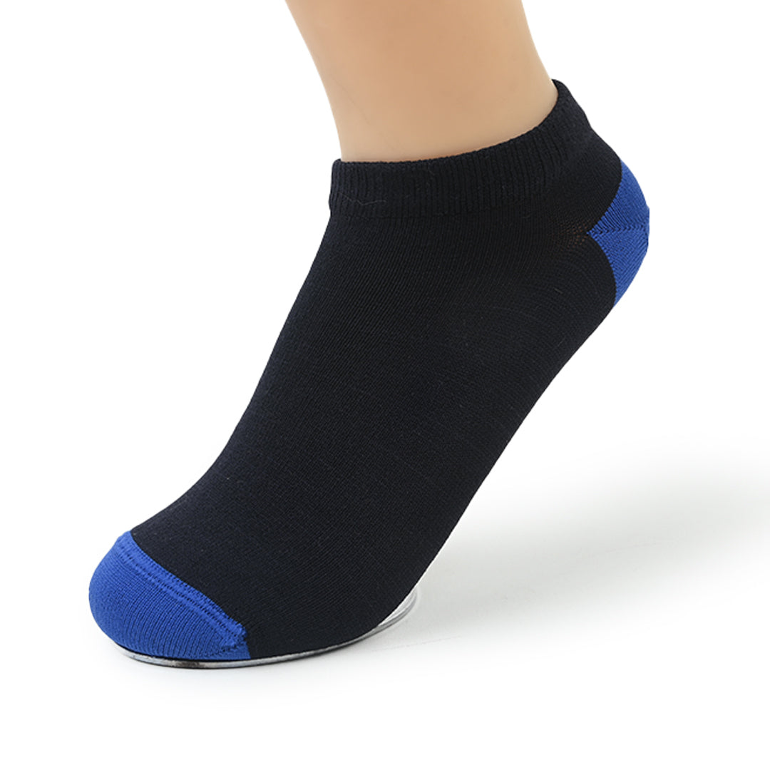 Low Cut Socks Black and Blue
