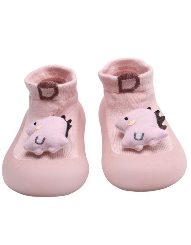 3D Pink Dino Shocks