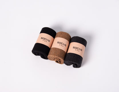 WOOL SOCKS IN PACK OF 3