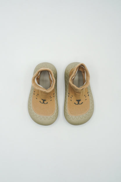Brown Dotted Dog Shocks
