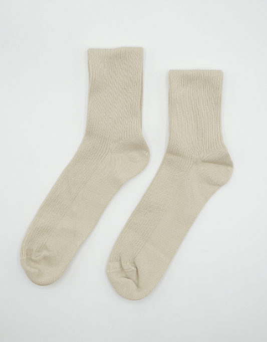 Acrylic Socks Cream
