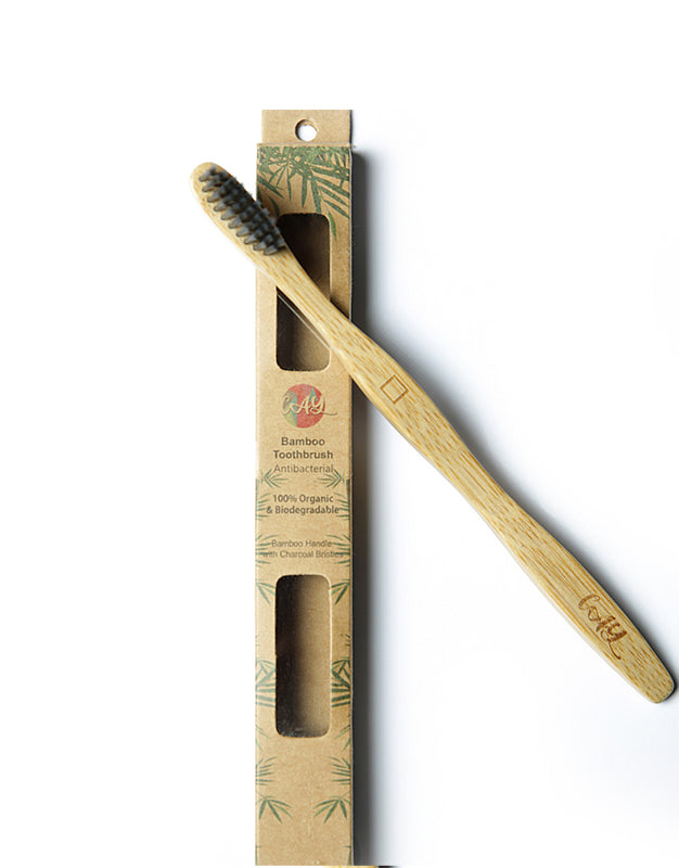 Bamboo Charcoal Tooth Brush ( Adult )