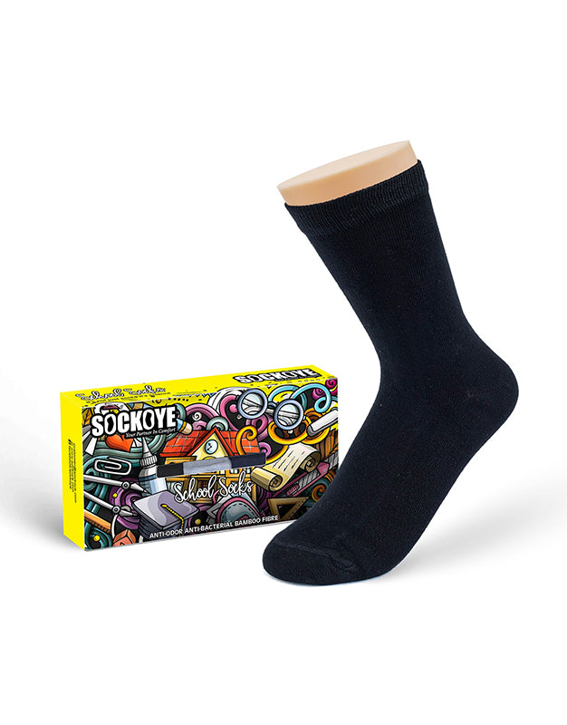 Black Socks ( Pack of 3 )