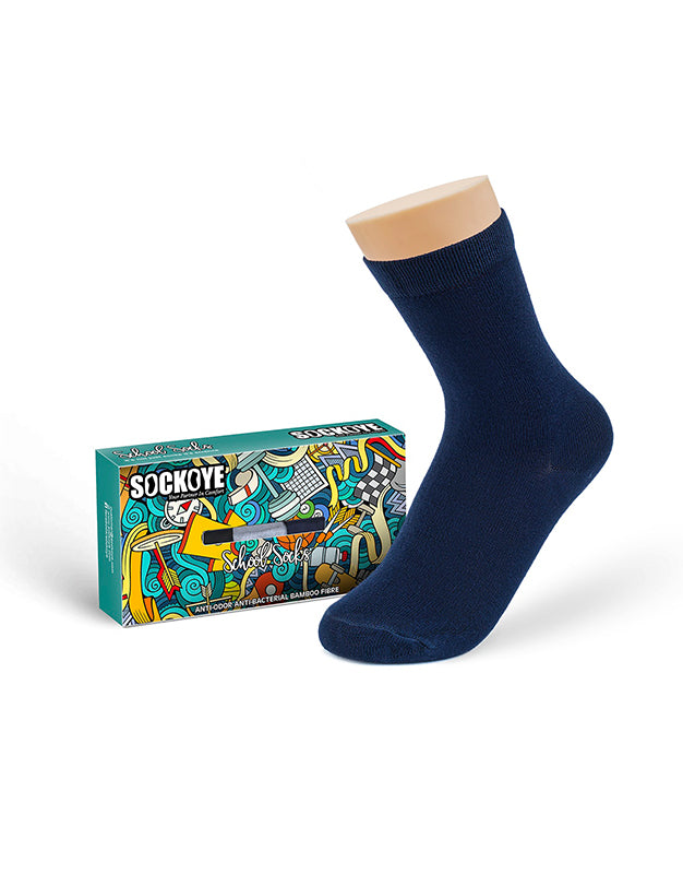 Blue Boys Socks (Pack of 3)