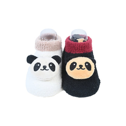 Panda New Born Silicone Grip Sock Set